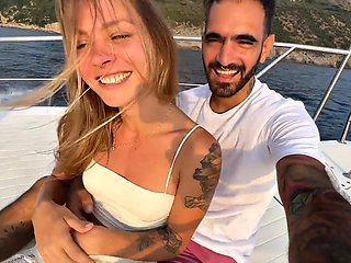 Hardcore Lesbian Captains Fuck Crew Members on Capri Boat Trip