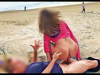 Big Cock Anal Sex in Public with Horny MILF!