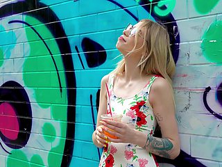 Milena's tight ass devoured by Alberto