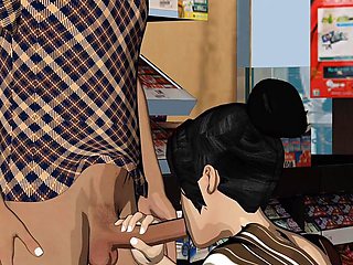 Sex in Shop with Shopkeeper