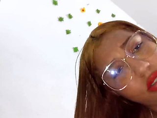 POV Redhead Latina Teen Sucking and Getting Fucked