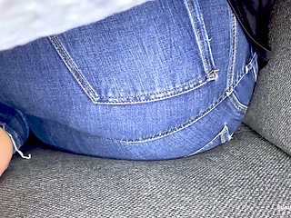 Farting Under Blanket in Jeans