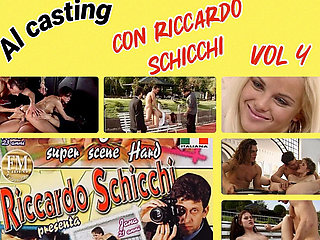 At the Casting with Riccardo Schicchi