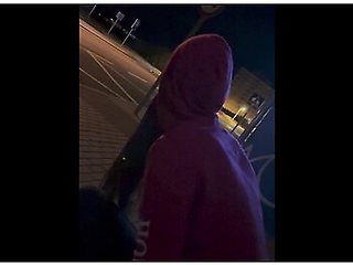 Blowjob On The Bus Stop