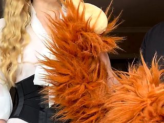 Mature woman in stockings Valli masturbating