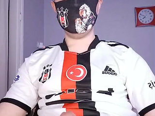 Turkish Jersey Masturbation at Home Cumshot