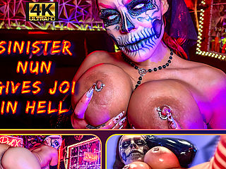 Sinister Nun Gives JOI in Hell