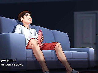 step sister and anon make hot seen in summertime saga part