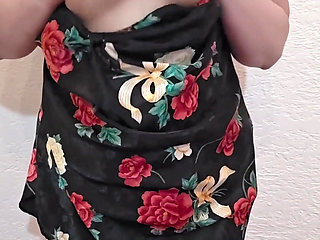 Cum Watch Secy Housewife Stip From Her Sexy Nightgown