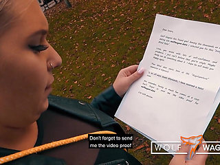 Lena Nitro Gets Dogged at the Hotel! Wagner