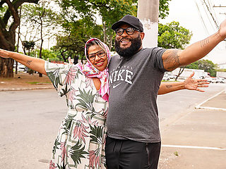 Fat Belly Granny Rough Ass Fucked in My Van