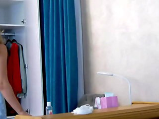 HelenWaldorf dressing and undressing very sexy blue dress and an elegant thong under it. Join Helens Live Chat by Completing Free Sign-Up