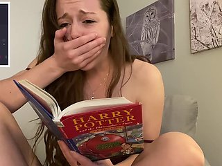 Reading with vibrator, remote control, vibrator ferngesteuert