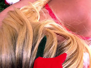 Sexy Nina Rivera Gets Bound and Fucked Hard for Christmas