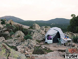 Feisty Redhead Audrey Reid Outdoor Anal Adventure - TUSHY Passionate Test