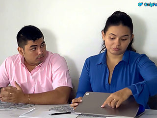 The Big Ass Secretary Girl Failed at Her Job