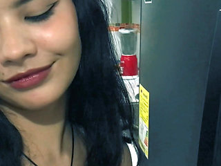 My shameful friend made me scream with pleasure and the neighbors knocked on the door of the APARTMENT.