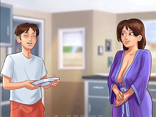 Gloryhole fun in the changing room - summertime saga episode featuring dirty gamesxxx