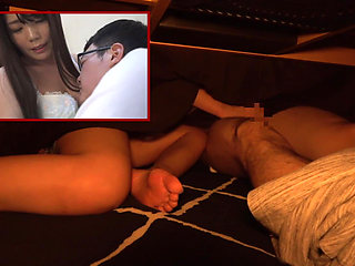 Mischief Under the Table - Can't Hold Back Any More with Cute Stepsister - Creampie
