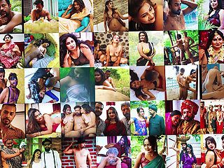 Desi Tharki Sasurji Gets Oil Massage From His Two Daughter in Law Outdoor and Fuck Them ( Hindi Audio )