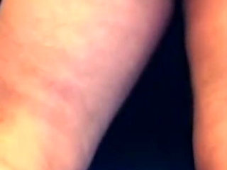 Busty Blonde Babe Stretched Wide in Sloppy Couch Pounding