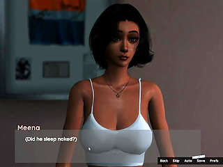 Indian Stepsister Sucking and Giving Deepthroat Blowjob to a Black Huge Cock