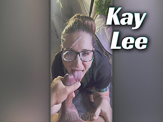 Ms. Kay Lee Sucks You Until She Milks Your Cum Onto Her Face!!