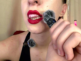 Mouth Sounds, Wet Swallows & Bubblegum Control Goddess Asmr / Chewing Fetish