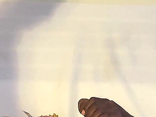 Anal Wife Deepthroat BBC Big Dick in Front of Cock Old Husband Before DP Double Penetration Creampie