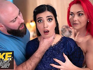 Fake Hostel featuring Roxi Keogh and Aaliyah Yasin's british milf sex