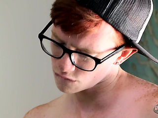 A Big Bareback Geek Cock for His Hole