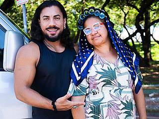 BBW Mature Rough Ass Fucked in My Van