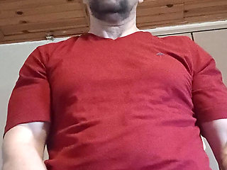 I take my balls and crush them in my hand