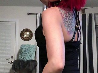 Teen solo anal masturbation