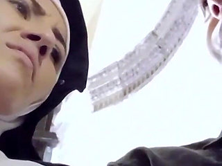 Ccbh Nun Raymunda Pleasures Herself in Her Room with a Carrot