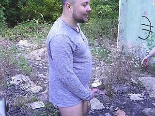 Motorcycle Sex Surprise with Polly Sweet - Anal Blowjob & Strapon Pegging MILF