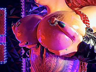 4K Succubus Sucks & Fucks Tits for Cum