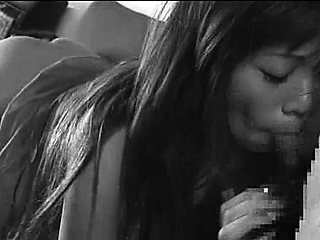 Wild Asian hottie blowjob and hardcore sex