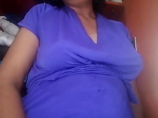 ep10 Desi stepmom found cam of stepson and she strips him to see Pussy Show Begins Laying on the bed starts her boobs job sed