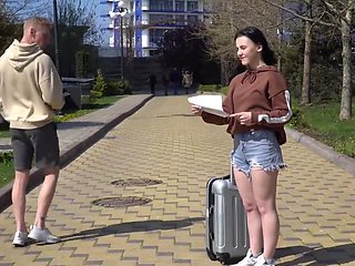 You can stay at my place tonight if you suck my cock!