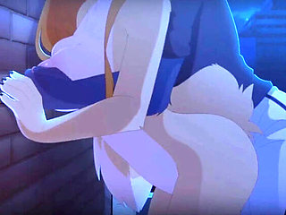 Hot Cat Boy and Cat Girl Rooftop Sex - Cristiyaa23 Animated 3D Cartoon