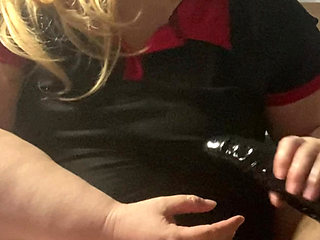 British Blonde MILF Gets Wild with Huge BBC. Naughty Play