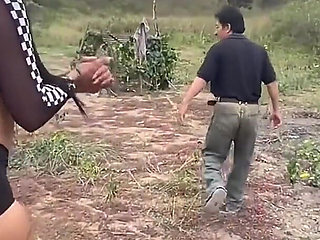 Real - Lucky Taxi Driver Fucks Busty Stepmom He Meets on the Road.