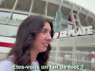 Football Fan Blowjob Before The Game - Katty West Sucks And Fucks In POV