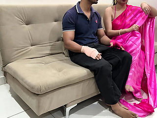 Naughty Stepmom Saara Seduces Stepson in Hindi HD Porn