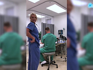 Fit MILF Nurse Gets Fired for Masturbating in the Hospital