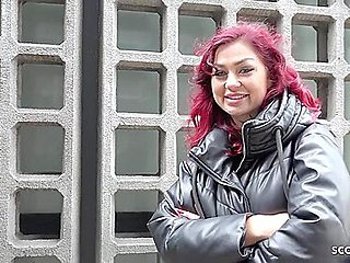 Redhead Teen 18+ Ria Red Pickup & Casting Fuck In Berlin