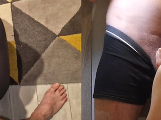 Elena Clark Fuck with Grey Pantyhose and Boots