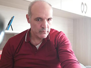 A Trickle of Cum Comes Out of My Cock