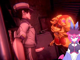 Vtuber, vrchat, fap night at frennis